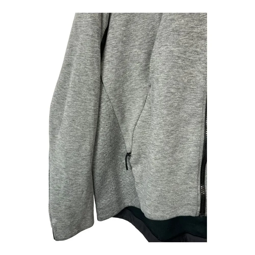 Nike gray zip